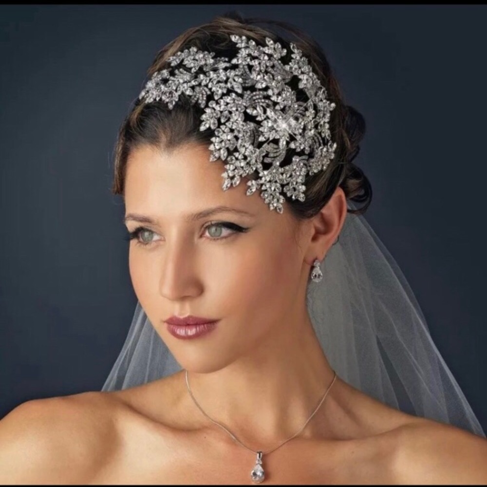 Silver Gatsby headband/hair accessory
